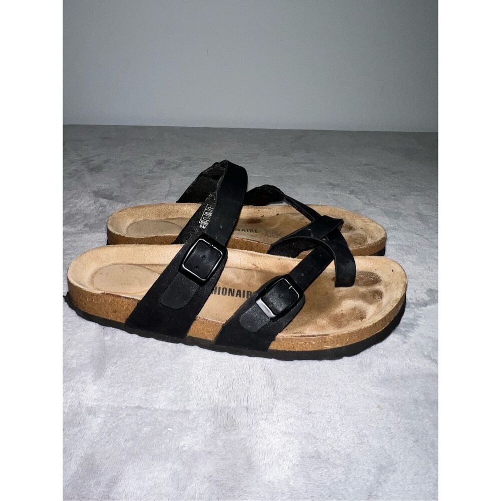 Women’s Strappy Cushionaire Slip On Sandals 9